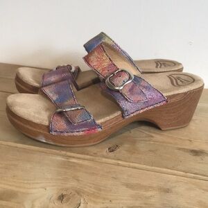 Dansko Sophie clogs double strap size 40 or 9.5-10